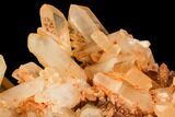 Tangerine Quartz Crystal Cluster - Madagascar #107080-2